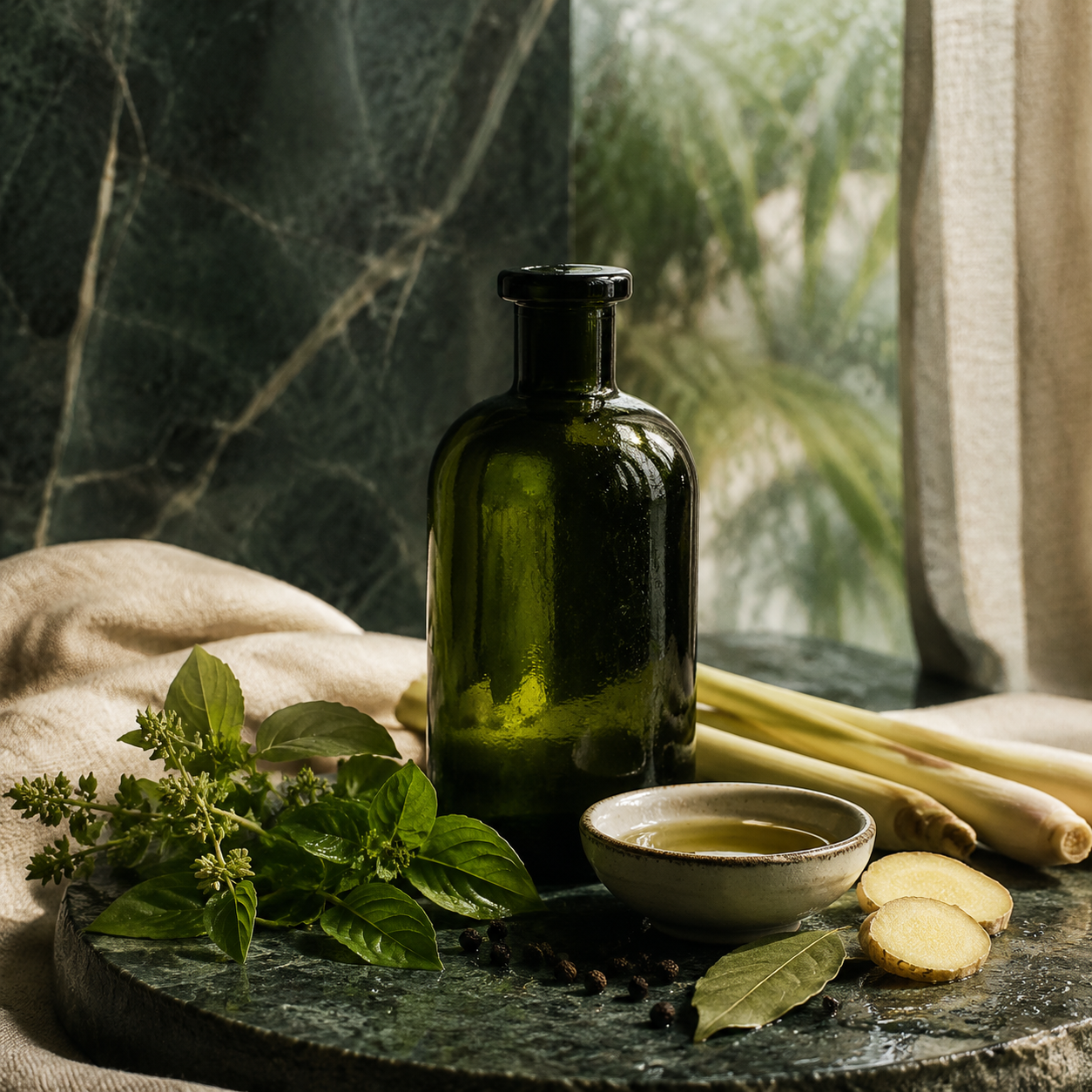 Rituel botanique RETABLI™ ancrant, aux ingrédients ancestraux.